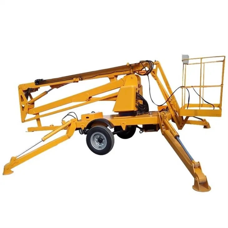 Hydraulic Trailer Mounted Boom Lift Platform