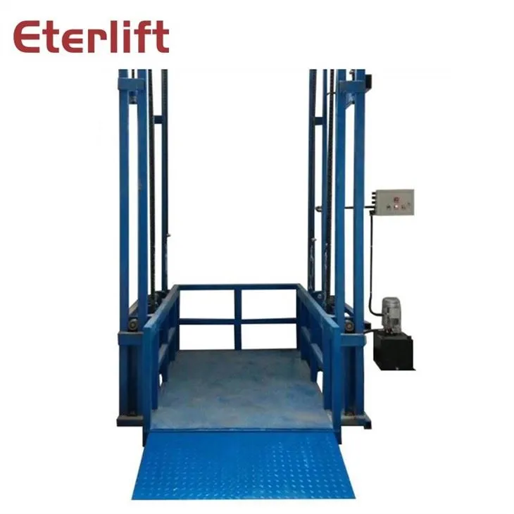 3.5m Electric Hydraulic Freight Elevator For Warehouse