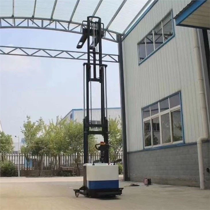 Electric Stacker Forklift With Battery Powered