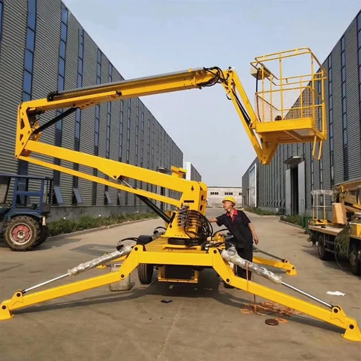 Articulated Diesel Spider Lift