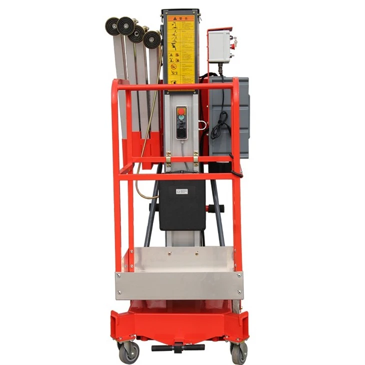 Push Around Single Mast Lift